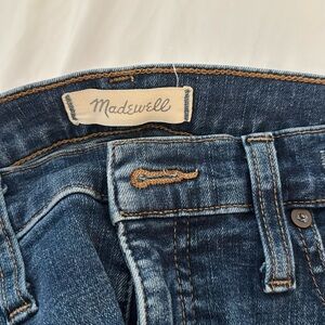 Madewell high rise skinny 10 inch